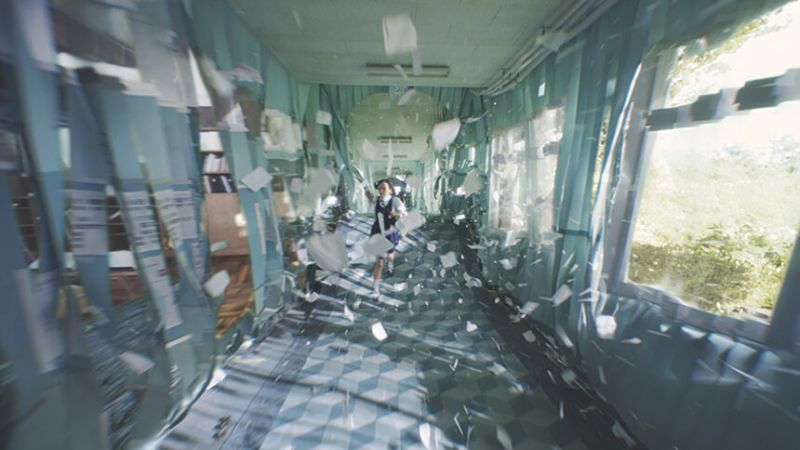 set phối cảnh và đạo cụ làm hoàn toàn bằng tay